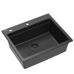 Quadron Quadron - Granitový drez KURT 110 WORKSTATION Black ZLE-09600