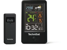 TechniSat iMETEO 400 čierna / Meteostanica / LCD displej / teplota / tlak / vlhkosť / 2x AA (MET02H)