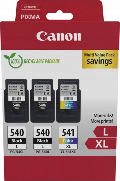 Canon CANON PG-540Lx2/CL-541XL Ink Cartridge MULTI