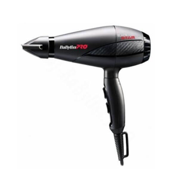 Babyliss BAB6250IE čierna / Profesionálny fén na vlasy / 2200W / 12 teplôt amp; rýchlostí / Difuzér / 3xkoncentrátor (BAB6250IE)