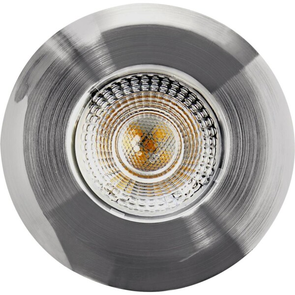 Heitronic 500668 DL7202 LED vstavané svetlo LED pevne zabudované LED osvetlenie 5 W niklová; 500668