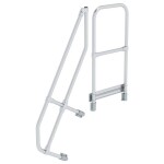 MUNK Günzburger Steigtechnik 600584 Munk Druhé madlo na schody s plošinou 60° 4 schody 1 ks; 600584