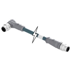 Molex upravený zástrčkový konektor pre senzory - aktory, 1201080201, 1 ks; 1201080201