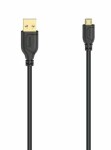 Hama 200610 microUSB 2.0 kábel 0.75 m čierna / Flexi-Slim (200610-H)