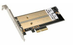 SilverStone SST-ECM22 PCIe adaptér pre zapojenie 2x M.2 SSD / 4x PCIe 3.0 (SST-ECM22)