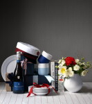 Royal Copenhagen Porcelánový hrnček Fluted Contrast Mega Blue 350 ml