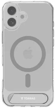 Torras Pstand Series Ochranné púzdro pre Apple iPhone 16 transparentné (X00FX1932)