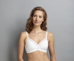 Dámska podprsenka Cotton Beauty biela Triumph WHITE