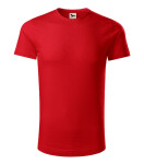Origin (GOTS) tričko červené 2XL