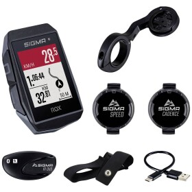 Sigma ROX 11.1 EVO Sensor Set navigácia na bicykel kolo GPS, GLONASS, chránené proti striekajúcej vode; 01034