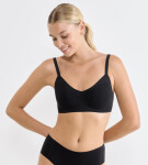 Dámska podprsenka ZERO Feel Pure Soft bra – BLACK – čierna 0004 – SLOGGI BLACK L2