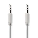 Nedis Stereo Audio kábel jack 3.5 mm (M) - jack 3.5 mm (M) 1.00 m biela (CAGP22010WT10)