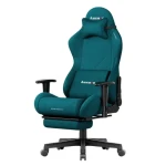 Huzaro Force 5.7 zelená / Herná stolička / nastaviteľná / nosnosť až 136 kg / látka (HZ-FORCE 5.7 TEAL)