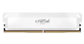 CRUCIAL Pro OC Edition 16GB (1x16GB) 6400 MHz biela / DDR5 / DIMM / CL38 (CP16G64C38U5W)