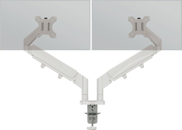 Leitz Leitz Ergo pladsbesparende dual monitor arm Grå