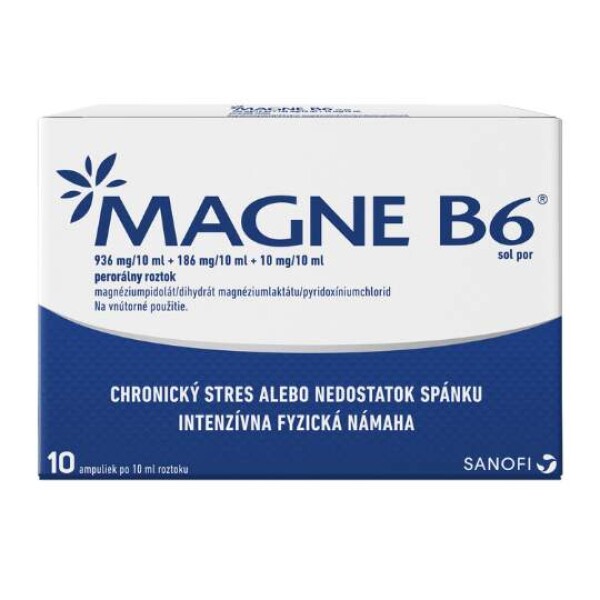 Magne-B6 sol.por. sol.por.10 x 10 ml