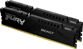 Kingston Fury Beast Black 64GB (2x32GB) DDR5 6000MHz CL40 DIMM On-Die ECC XMP 1.35V (KF560C40BBK2-64)