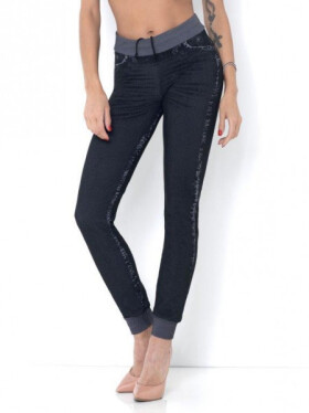 Dámske Jeans Baggy D4S.lab Intimidea Black