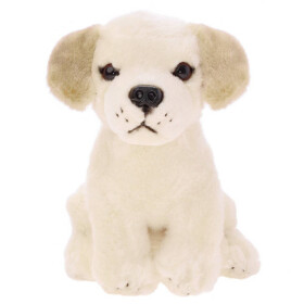 Mamido Plyšová hračka maznáčik Pes Labrador sediaci 20 cm 13475