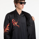 Bunda Y-3 Embroidered Graphic Satin Souvenir Jacket UNISEX Black XL