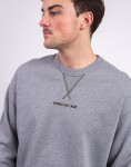 ONE OF XX Grey Melange Embroidered Crewneck Grey Melange L