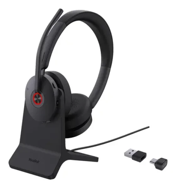 Yealink BH74 UC čierna / Bezdrôtový headset / On-ear / ANC / Bluetooth 5.3 / nabíjací stojan / USB-C/A (1208684)