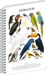 NOTIQUE Animalium - Vtáky / Špirálový blok / A5 / Čistý