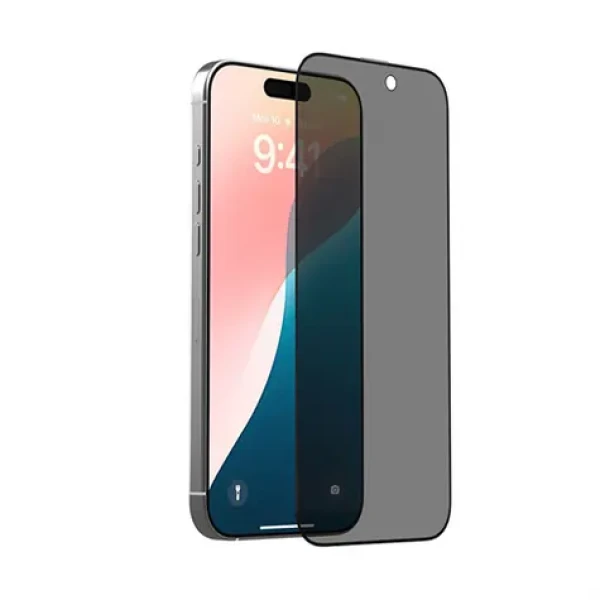 Devia Van Series Privacy čierna / Ochranné sklo / Privacy filter / Apple iPhone 16 Pro (6942297115576)