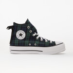 Tenisky Converse Chuck Taylor All Star Lift Platform Plaid Hi Navy/ Black/ White EUR 39.5