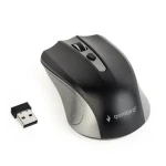 Gembird MUSW-4B-04-GB čierno-šedivá / bezdrôtová optická myš / 1600 DPI / USB (MUSW-4B-04-GB)
