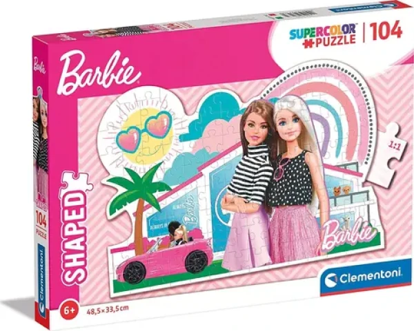 Clementoni 27163 Obrysové puzzle Barbie 104 dielikov