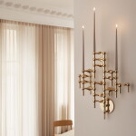 Stoff Nagel Nástenný držiak STOFF Nagel Brass / Brass