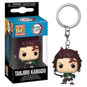 Funko POP Keychain: Demon Slayer-Tanjiro