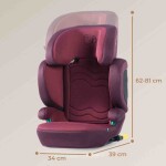 KINDERKRAFT SELECT Autosedačka i-Size XPAND 2 i-Size 100-150 cm Cherry Pearl, Premium