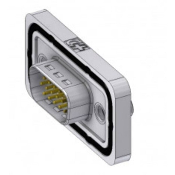 Deltron Connectors HD-DWM15PZ/2M85UN D-SUB zástrčka 180 ° Pólov: 15 spájkovaný 1 ks; HD-DWM15PZ/2M85UN