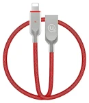 USAMS SJ170 U-Sun Series Lightning červená / Dátový kábel / SMART Power Off / 1,9 m (IPYSUSB203)