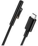 MicroConnect USB-C to Surface čierna / Napájací kábel / 1,5 m (USB3.1CSURFACE)