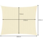 Malatec Tieniaca plachta obdĺžnik 2 x 3 m 23163