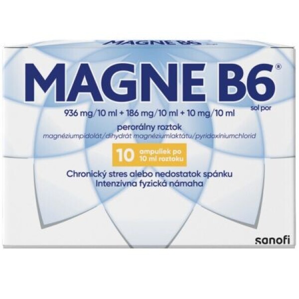 Magne-B6 sol.por. sol.por.10 x 10 ml