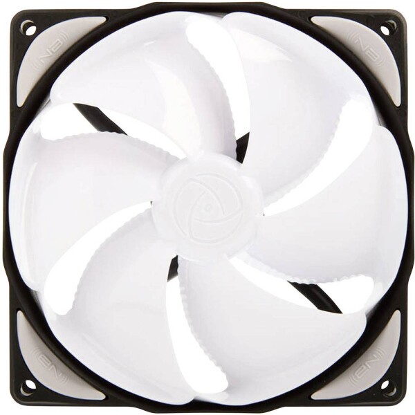 Noiseblocker NB-eLoop Fan B12-P biela / 120mm / 28.4 dB @ 2000 RPM / 77.92 CFM / 4-pin PWM (ITR-B12-P)