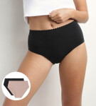 Dámske boxerky 2ks DIM BODY TOUCH HIGHWAIST BRIEF DIM čierne