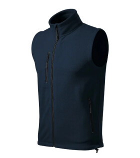Exit fleecová vesta unisex tmavomodrá XS