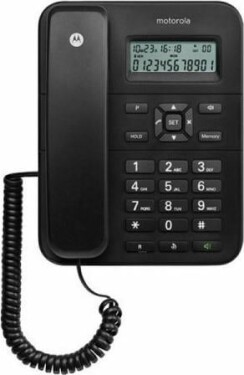Motorola MOTOROLA DIGITAL TELEPHONE WITH CABLE CT202 BLACK