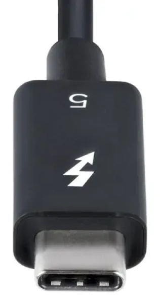 StarTech kábel Thunderbolt 5 50cm / Kábel / 80/120 Gbps / Thunderbolt 5 (M) - Thunderbolt 5 (M) / Certifikované (TBLT5MM50CM240W)