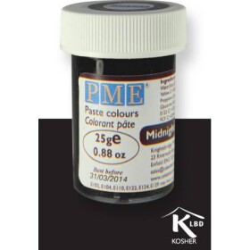 PME gelová farba - čierna - PME - PME
