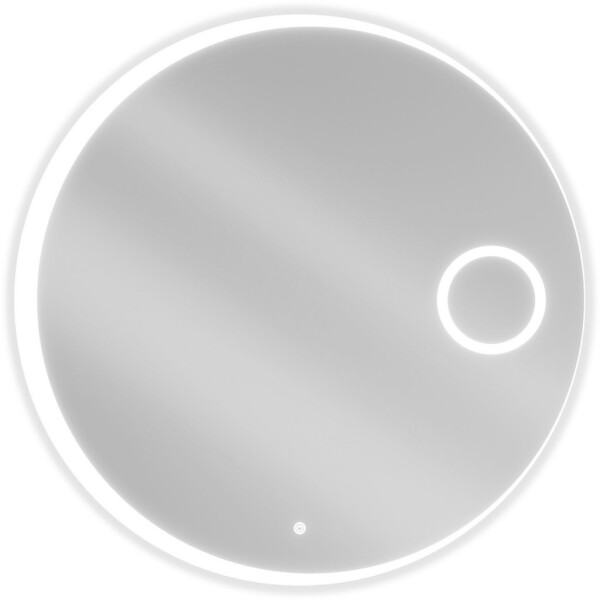 MEXEN - Ella zrkadlo s osvetlením s kozmetickým zrkadlom, 90, LED 600 9811-090-090-611-00