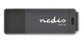 Nedis 32 GB / Flash disk / USB-A / čítanie: 80 MB/s / zápis: 9 MB/s (FDRIU332BK)