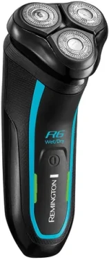 Remington R6000 Style Series Aqua R6 čierna / rotačný holiaci strojček / umývateľný / 100% vodeodolný / 60 min prevádzka (R6000)
