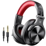 OneOdio Fusion A70 červená / Bezdrôtové profesionálne slúchadlá / Bluetooth 5.2 / Jack 3.5mm / Jack 6.3mm (A70Red)