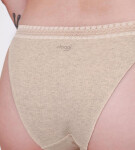 Dámske tangá GO Ribbed R C2P - GRAY - sivé M013 - SLOGGI GRAY XS